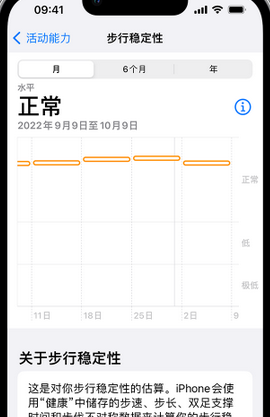 博兴iPhone手机维修如何在iPhone开启'步行稳定性通知'