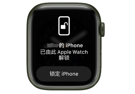 博兴苹果手机维修分享用 AppleWatch 解锁配备面容 ID 的 iPhone方法 