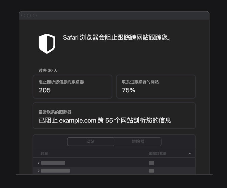 博兴苹果手机维修分享如何在 Safari 浏览器中查看和打开隐私报告 